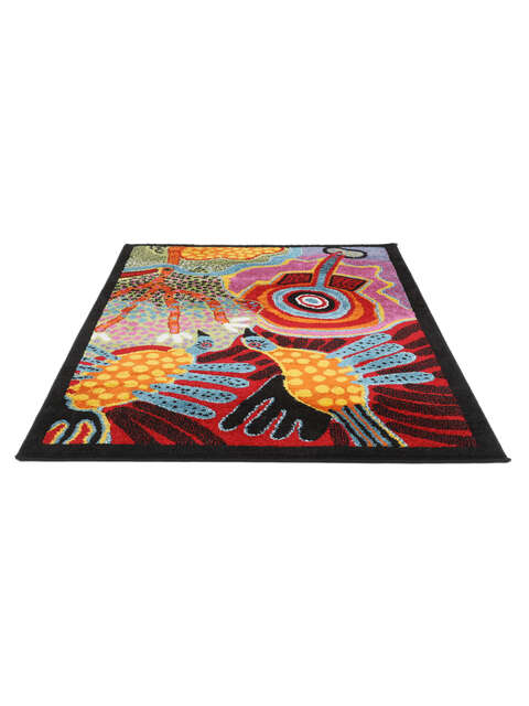 Overwinnen sjaal roddel Twins Vloerkleed - Multicolor 100x150 - CarpetVista